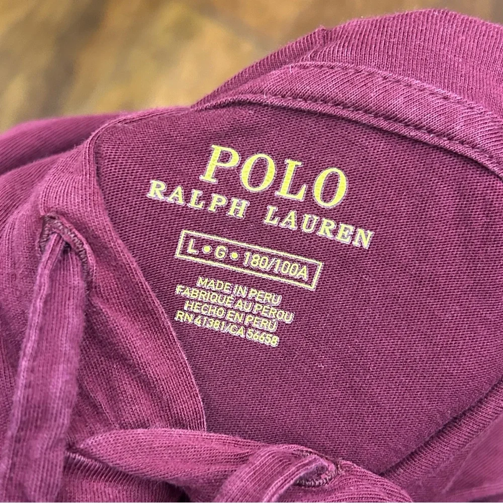 Polo Ralph Lauren Burgundy‎ Hoodie